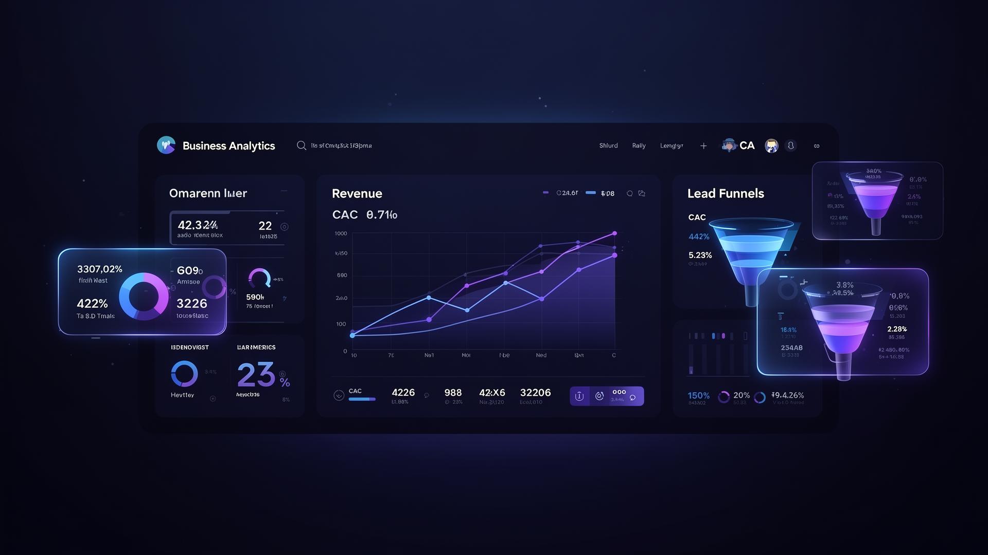 Growth OS Dashboard — painel unificado de métricas do seu negócio